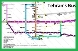 Tehran BRT Bus